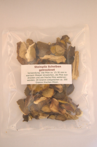 Steinpilze getrocknet Tüte